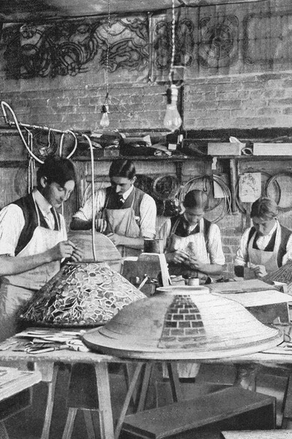 The Neustadt Collection of Tiffany Glass. Courtesy of Queens Museum