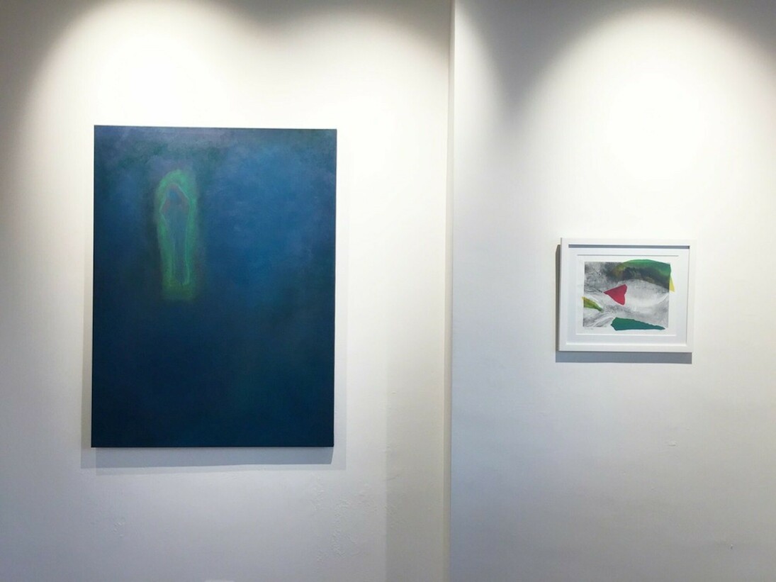 Lillian Abel. Past to Present, Exhibition view. Courtesy of The Taj Art Studio Gallery