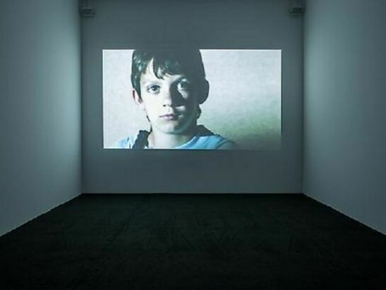 Installation view: John Bock, Keren Cytter, Paul Pfeiffer, Gillian Wearing, and Akram Zaatari, Regen Projects, Los Angeles, September 14 - October 26, 2013, Keren Cytter, Untitled, 2009