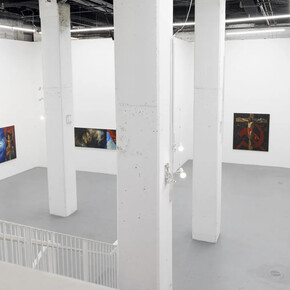 Vitaly Komar, Three day weekend: tomorrow is not guaranteed, exhibition view. Courtesy of Ethan Cohen Gallery