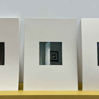 Irene González, La casa que no existe, vista de exhibición. Cortesía de la Galería silvestre