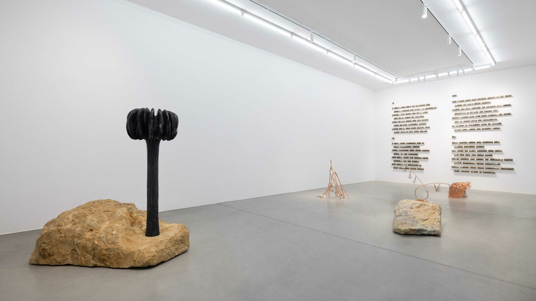 Elena Damiani, Weather bodies, exhibition view. Courtesy of Francesca Minini Gallery