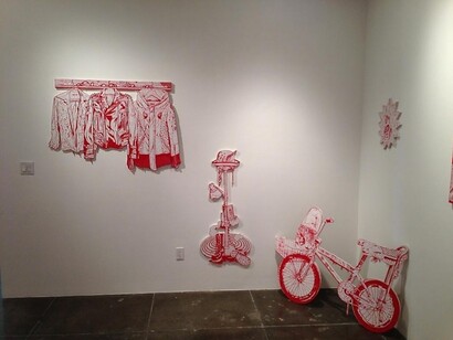 A Twenty Year Survey, Exhibition view. Courtesy of Mark Moore Fine Art