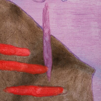 Clare Grill, Spell (detail), 2024. Courtesy of the artist and M+B Gallery 