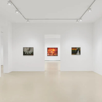 Antoine Roegiers, La traversée, exhibition view. Courtesy of Keteleer Gallery 