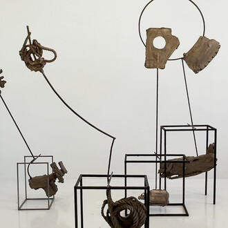 Marie Lorenz, Drift tilt, exhibition view. Courtesy of Jack Hanley Gallery 