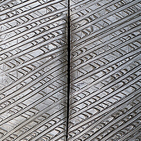 Lucio Fontana (1899-1968), Concetto spaziale, 1961, 100x80 cm, olio e taglio su tela (dettaglio)