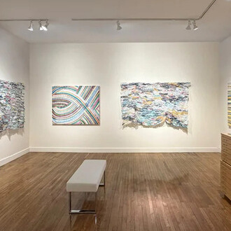 Andrea Myers and Danielle Riede, Shape of the sky, exhibition view. Courtesy of K. Imperial Fine Art