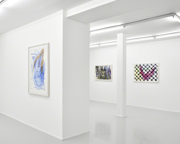 Ultra Polke. Courtesy of Galerie Suzanne Tarasieve