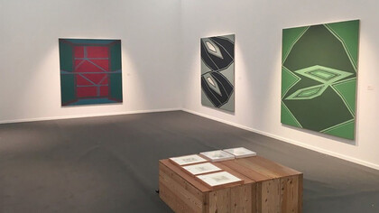 Monograph show of early paintings © Tess Jaray, 2019. All rights reserved. Courtesy Karsten Schubert
