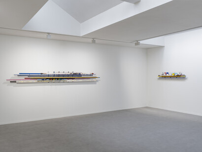 Remy Jungerman, What the river says, exhibition view. Courtesy of Gallerie Ron Mandos 