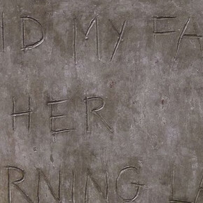 Speak in order that i may see you or whistle and I'll come to you. Courtesy of Christine König Galerie