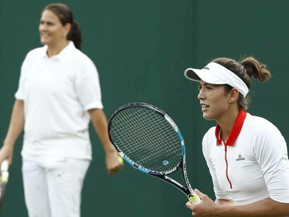 Entrenando con Conchita