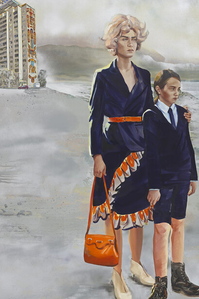Paulina Olowska, Prospekt Niezalezhnosti, 2018. Courtesy of Pace Gallery