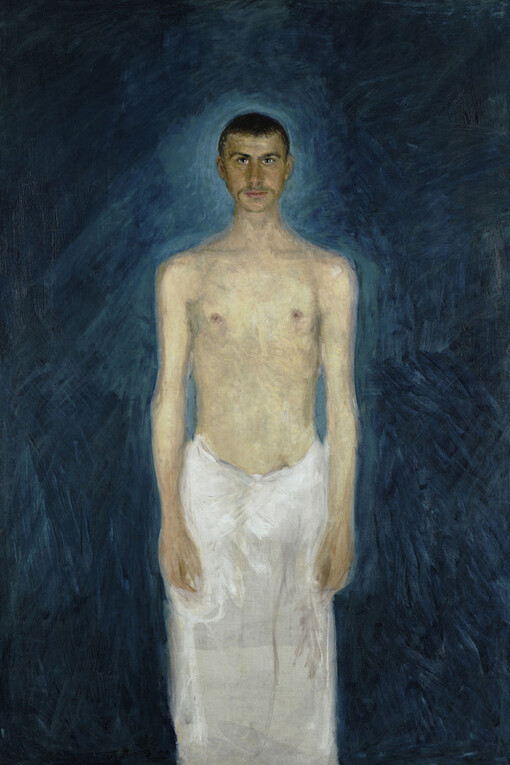 Richard Gerstl, Selbstbildnis als Halbakt, 1904/05 © Leopold Museum, Wien, Inv. 637