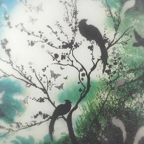 Susila Bailey-Bond, Where the wild things are, 100 x 100cm, mixed media