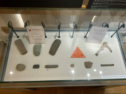 Journeys in time. The archaeology of the Carlow By-pass, exhibition view. Courtesy of Carlow County Museum