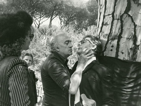 Mastroianni, Fellini. Set La citta delle donne 02, Cineteca Bologna Reporters Associati e Archiv