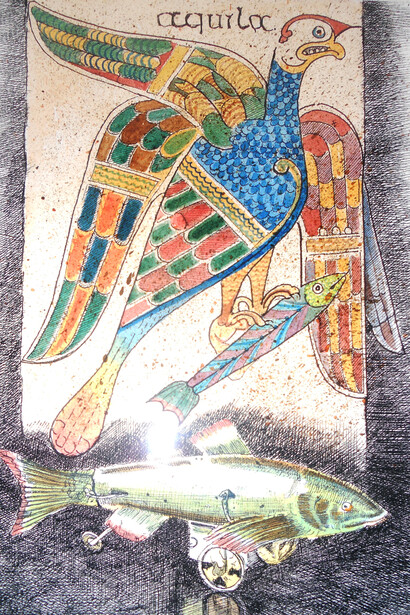 Mariella Busi De Logu, Aquila, da Il taccuino di Esculapio