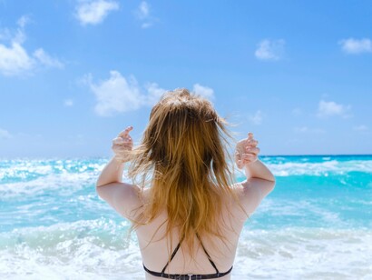 El azul de Cancún 