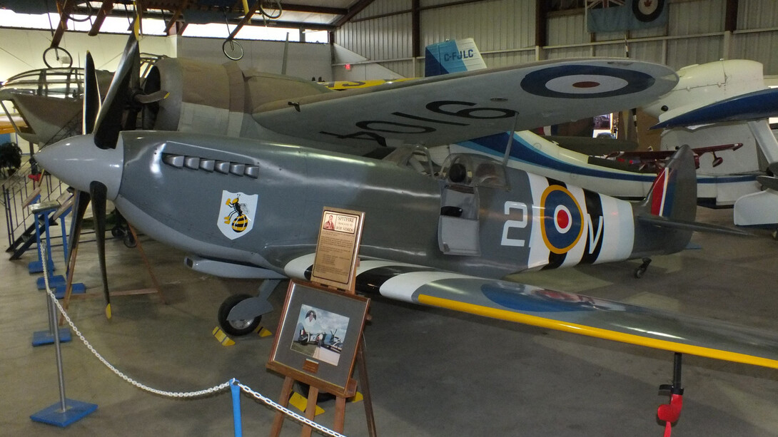 Supermarine “Spitfire”. Courtesy of British Columbia Aviation Museum