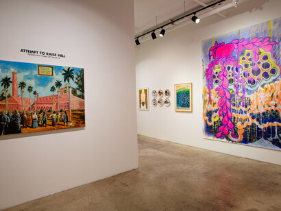 Attempt to Raise Hell. Courtesy of Track 16 Gallery