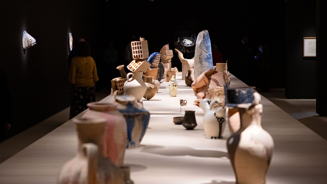 Reflejos. Picasso × Barceló, vista de exhibición. Cortesía del Museo Picasso Málaga