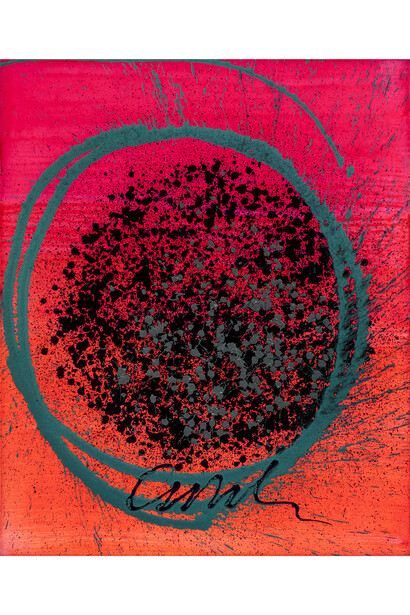 Dale Chihuly, Float Drawing on Acrylic, 2014, 52 x 43”