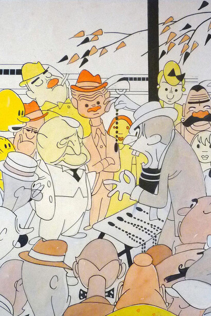 Diseño para la portada revista Careta, José Carlos de Brito e Cuhna, 1946