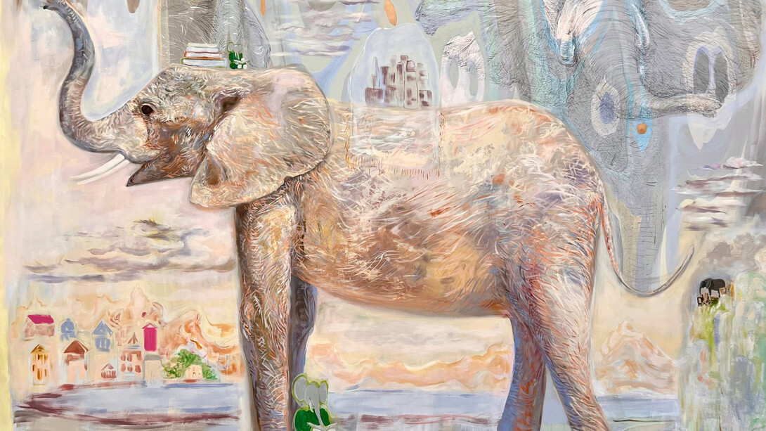 Donna Moylan, My elephant, 2010-24. Courtesy of Bookstein Projects