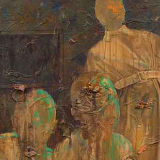 Chinemerem 'Eme' Omeh, Invincible casualties (detail), 2025. Courtesy of ACA Galleries