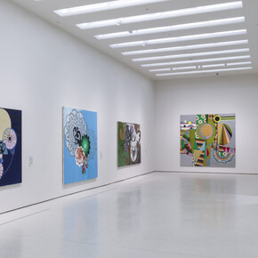 Beatriz Milhazes, Rigor and beauty, exhibition view. Courtesy of Guggenheim Museum