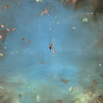 Chris Rivers, Icarus fall (detail), 2025. Courtesy of Friedrichs Pontone