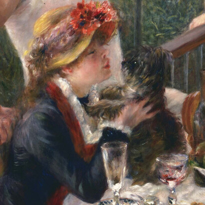 Aline Charigot è la donna che gioca col cane, modella moglie e musa di Renoir