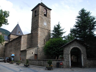 El pueblo de Benasque 