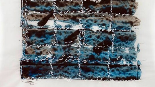Aux Amours Evanescents, Acrylic On Tracing Paper, 84 x 120 Cm, 2013, copyright of Hanieh Delecroix & Keyvan Saber, courtesy of Rose Issa Projects