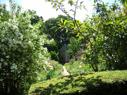 Giardino del Castello di Crathes, Scozia - Torretta - Foto di Simonetta Sandri