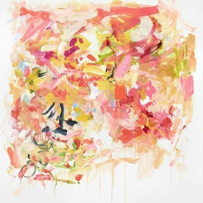 Yolanda Sanchez, Some Principle of Being, Oil on canvas, 59 x 55 in. 2013