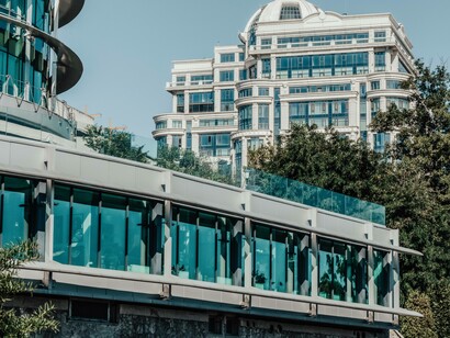 The ZHK Diamond Hill Apartment Complex at Ukraine
