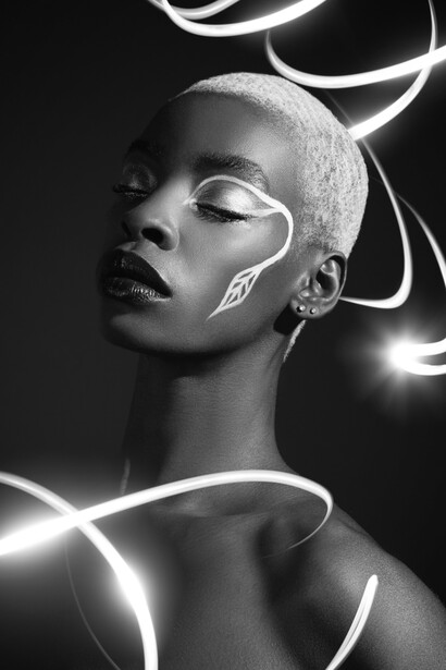 Lumiere Series, Artwork by Indira Cesarine. Courtesy of the artist and The Untitled Space