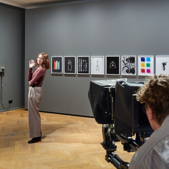 Photo: Hans Hansen, exhibition view. Courtesy of Museum für Kunst und Gewerbe Hamburg