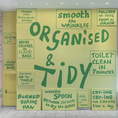 Lily van der Stokker. Courtesy of Stedelijk Museum