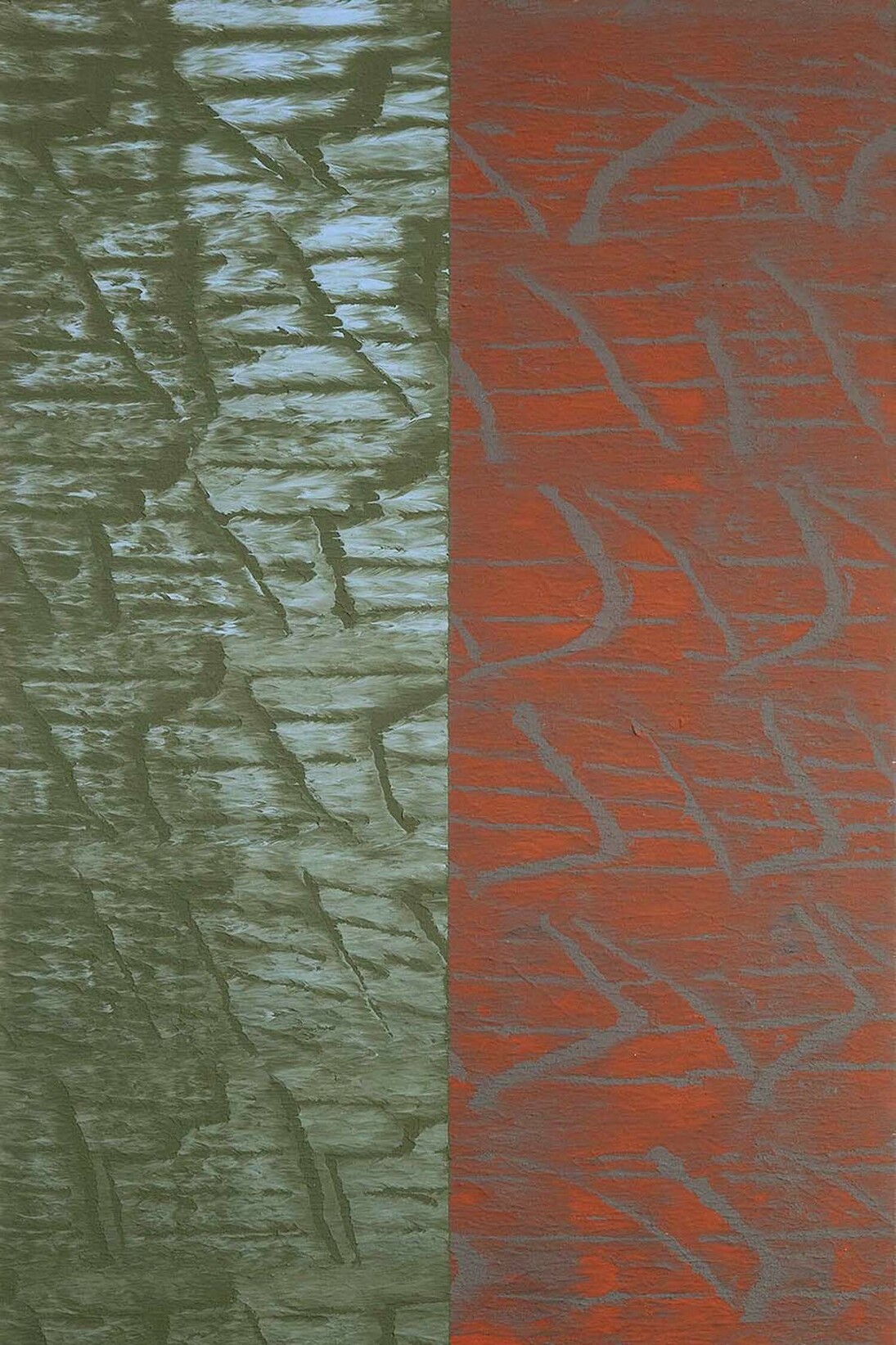 William T. Williams (b.1942), Du-Drop, Detail, 1979, acrylic on canvas, 70 1/4" x 36 1/4" / 178.4 x 92.1 cm , signed and dated © William T. Williams; Courtesy of Michael Rosenfeld Gallery LLC, New York, NY