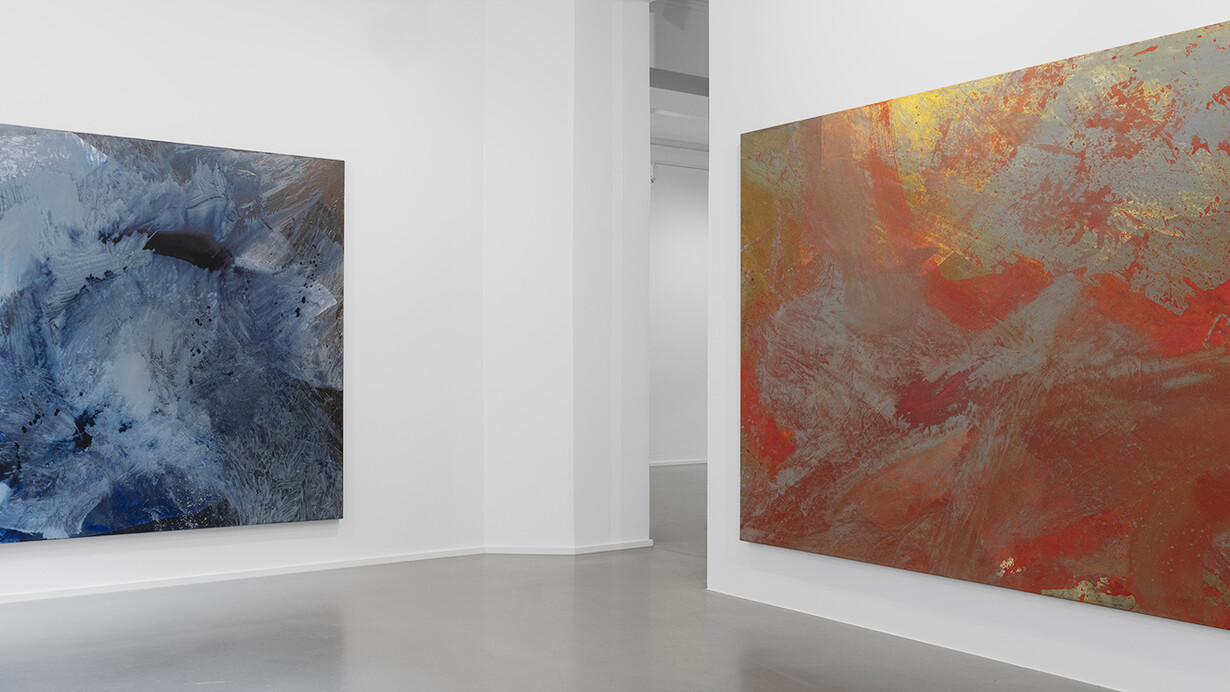 Daniel Lergon, Signale, exhibition view. Courtesy of Galerie Christian Lethert 