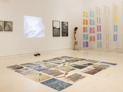 Varias artistas, El poder con que saltamos juntas, vista de exhibición. Cortesía del Institut Valencià d’Art Modern