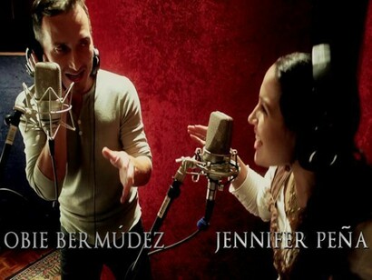 Robie Bermúdez and Jennifer Peña