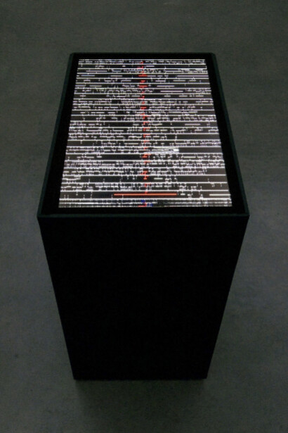Ryoji Ikeda. Courtesy of EYE Filmmuseum
