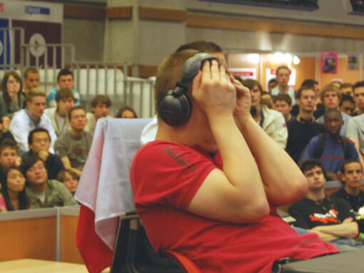 Crowds attending the Electronic Sports World Cup 2007