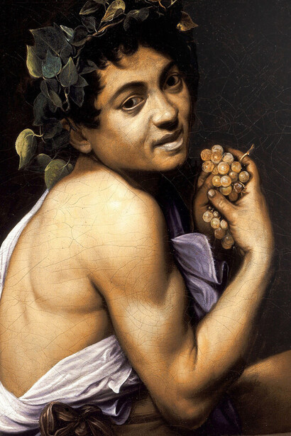 Caravaggio, Baco enfermo (c. 1595)