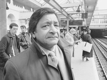 V. S. Naipaul, ganador del premio Nobel de Literatura en 2001